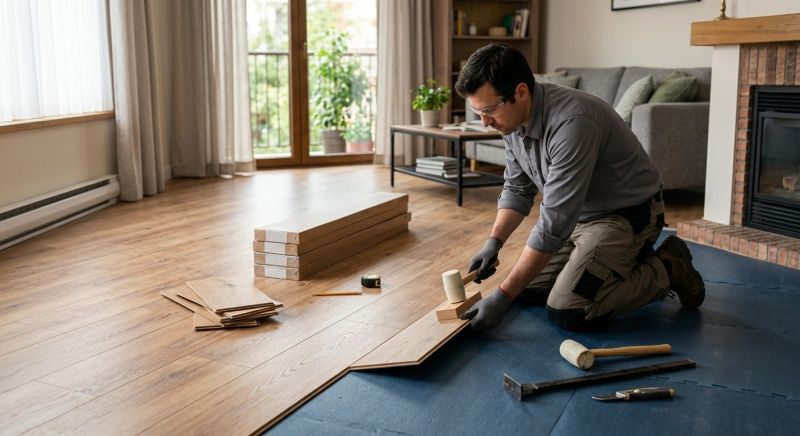 Laminate Floor Installation in Interlachen, FL