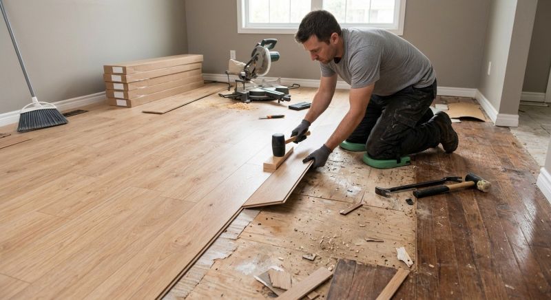 Laminate Floor Replacement in Crescent City, FL