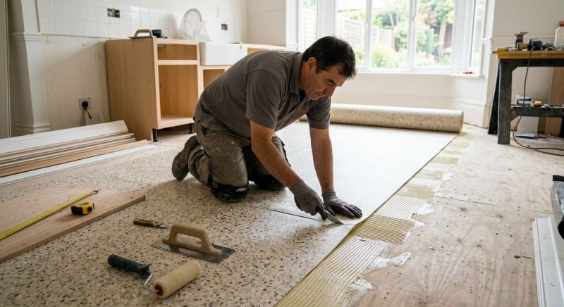Linoleum Floor Installation in Palatka, FL
