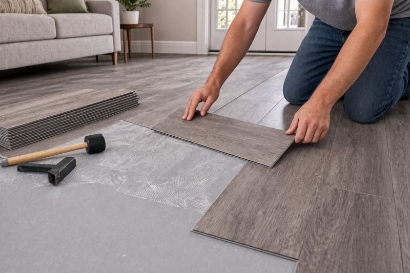 Luxury Vinyl Tile Installation in Interlachen, FL