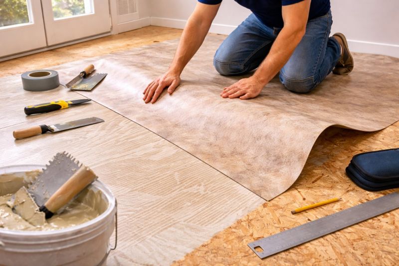 Sheet Vinyl Installation in Fort Mc Coy, FL