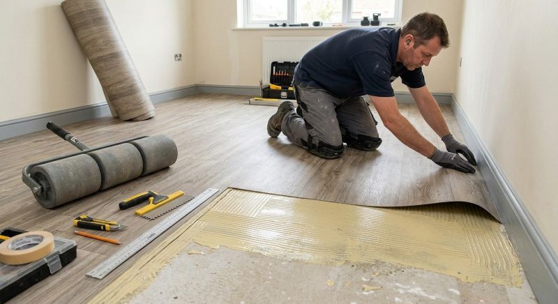 Sheet Vinyl Installation in Interlachen, FL